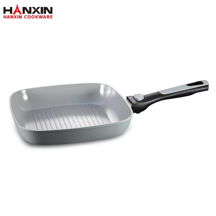 Sartén para parrilla de cerámica forjada de aluminio