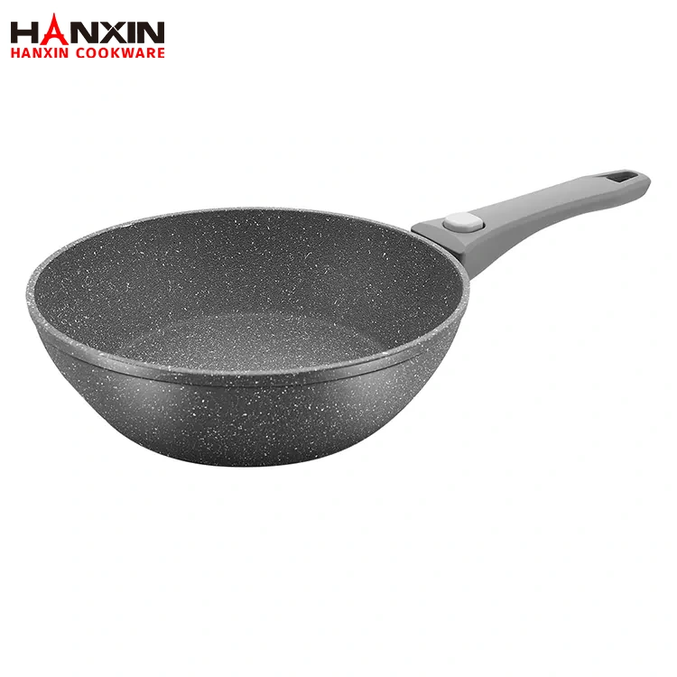 Sartén profunda antiadherente forjada de aluminio