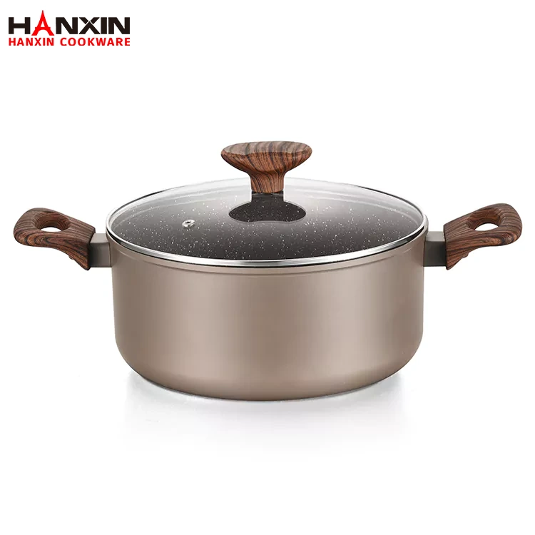 Cacerola con fondo de CD antiadherente de aluminio