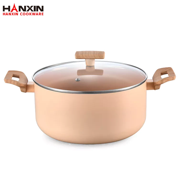 Cazuela de cerámica prensada de aluminio